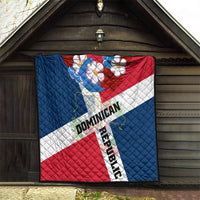 Dominican Republic Independence Day Quilt Coat Of Arms Flag Style - Wonder Print Shop