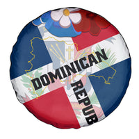 Dominican Republic Independence Day Spare Tire Cover Coat Of Arms Flag Style - Wonder Print Shop