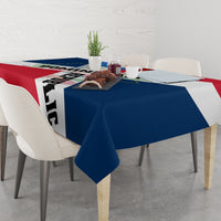 Dominican Republic Independence Day Tablecloth Coat Of Arms Flag Style - Wonder Print Shop