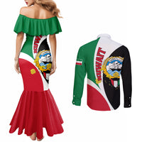 kuwait-national-day-couples-matching-mermaid-dress-and-long-sleeve-button-shirt-kuwayt-coat-of-arms-arfaj-flower
