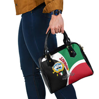 Kuwait National Day Shoulder Handbag Kuwayt Coat Of Arms Arfaj Flower
