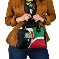 Kuwait National Day Shoulder Handbag Kuwayt Coat Of Arms Arfaj Flower