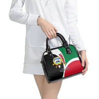 Kuwait National Day Shoulder Handbag Kuwayt Coat Of Arms Arfaj Flower