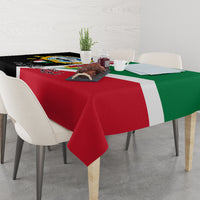 Kuwait National Day Tablecloth Kuwayt Coat Of Arms Arfaj Flower - Wonder Print Shop