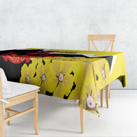 Brunei Darussalam National Day Tablecloth Coat Of Arms Simpor Flower - Wonder Print Shop