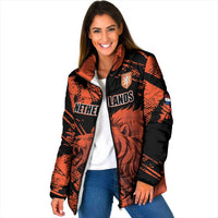 Custom Nederlands 2026 World Football Padded Jacket Hup Holland Hup Lions - Wonder Print Shop