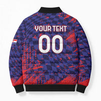 Custom Croatia 2026 World Football Bomber Puffer Jacket Hrvatska Vatreni - Wonder Print Shop