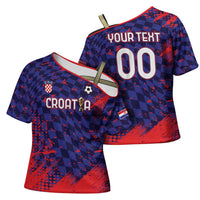 Custom Croatia 2026 World Football Cross Shoulder Shirt Hrvatska Vatreni - Wonder Print Shop