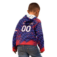 Custom Croatia 2026 World Football Kid Hoodie Hrvatska Vatreni - Wonder Print Shop