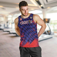 Custom Croatia 2026 World Football Men Tank Top Hrvatska Vatreni - Wonder Print Shop