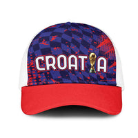 Croatia 2026 World Football Mesh Trucker Cap Hrvatska Vatreni - Wonder Print Shop