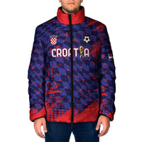 Custom Croatia 2026 World Football Padded Jacket Hrvatska Vatreni - Wonder Print Shop