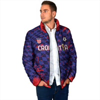 Custom Croatia 2026 World Football Padded Jacket Hrvatska Vatreni - Wonder Print Shop