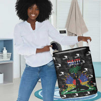 Haiti Map Camouflage Laundry Basket Unique Style - Wonder Print Shop
