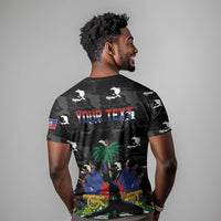 Personalized Haiti Map Camouflage T shirt Unique Style - Wonder Print Shop
