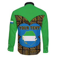 Sierra Leone Independence Day 2024 Family Matching Off Shoulder Long Sleeve Dress and Hawaiian Shirt Happy 63rd Anniversary African Pattern - Wonder Print Shop