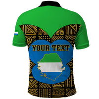 Sierra Leone Independence Day 2024 Polo Shirt Happy 63rd Anniversary African Pattern - Wonder Print Shop