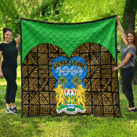 Sierra Leone Independence Day 2024 Quilt Happy 63rd Anniversary African Pattern - Wonder Print Shop