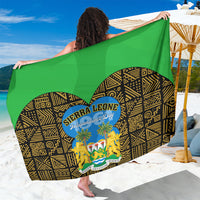 Sierra Leone Independence Day 2024 Sarong Happy 63rd Anniversary African Pattern - Wonder Print Shop
