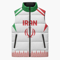Custom Football 2026 Iran Sleeveless Puffer Jacket Team Melli Come On