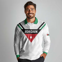 Custom Football 2026 Jordan Long Sleeve Polo Shirt The Chivalrous Ones Go Up