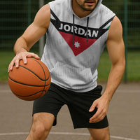 Custom Football 2026 Jordan Sleeveless Hoodie The Chivalrous Ones Go Up