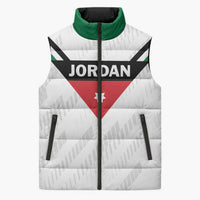 Custom Football 2026 Jordan Sleeveless Puffer Jacket The Chivalrous Ones Go Up