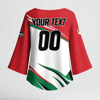 Custom Football 2026 Jordan Kimono Sleeve Blouse Al Nashama Make History