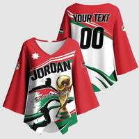 Custom Football 2026 Jordan Kimono Sleeve Blouse Al Nashama Make History