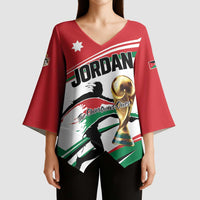 Custom Football 2026 Jordan Kimono Sleeve Blouse Al Nashama Make History
