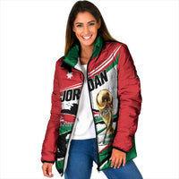 Custom Football 2026 Jordan Padded Jacket Al Nashama Make History