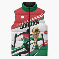 Custom Football 2026 Jordan Sleeveless Puffer Jacket Al Nashama Make History