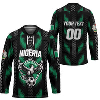 Custom Football Nigeria Hockey Jersey Soar Super Eagles