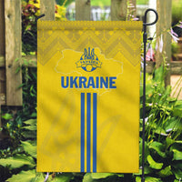 Ukraine 2024 Football Garden Flag Ukrainian Folk Pattern - Wonder Print Shop