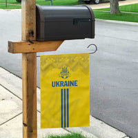 Ukraine 2024 Football Garden Flag Ukrainian Folk Pattern - Wonder Print Shop
