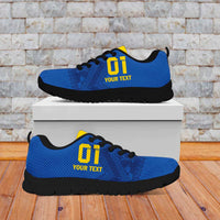 Ukraine 2024 Football Sneakers Ukrainian Folk Pattern - Wonder Print Shop