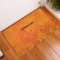 Netherlands 2024 Football Rubber Doormat Holland Oranje Lions - Wonder Print Shop