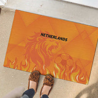 Netherlands 2024 Football Rubber Doormat Holland Oranje Lions - Wonder Print Shop