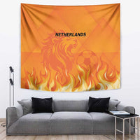 Netherlands 2024 Football Tapestry Holland Oranje Lions - Wonder Print Shop