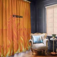 Netherlands 2024 Football Window Curtain Holland Oranje Lions - Wonder Print Shop