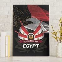 Egypt Revolution Day Canvas Wall Art Steppe Eagle Lotus Flower - Wonder Print Shop