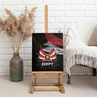 Egypt Revolution Day Canvas Wall Art Steppe Eagle Lotus Flower - Wonder Print Shop