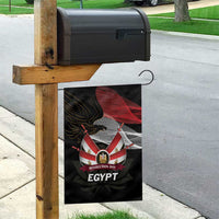 Egypt Revolution Day Garden Flag Steppe Eagle Lotus Flower - Wonder Print Shop