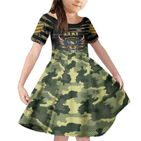 Personalized ARMY Birthday 2024 Family Matching Mermaid Dress and Hawaiian Shirt US 249th Anniversary - Wonder Print Shop