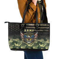 ARMY Birthday 2024 Leather Tote Bag US 249th Anniversary - Wonder Print Shop