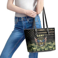 ARMY Birthday 2024 Leather Tote Bag US 249th Anniversary - Wonder Print Shop