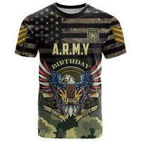 Personalized ARMY Birthday 2024 T Shirt US 249th Anniversary - Wonder Print Shop