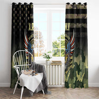 ARMY Birthday 2024 Window Curtain US 249th Anniversary - Wonder Print Shop