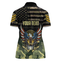 Personalized ARMY Birthday 2024 Women Polo Shirt US 249th Anniversary - Wonder Print Shop