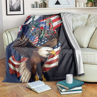 Puerto Rico 4th of July Blanket USA Statue of Liberty El Morro